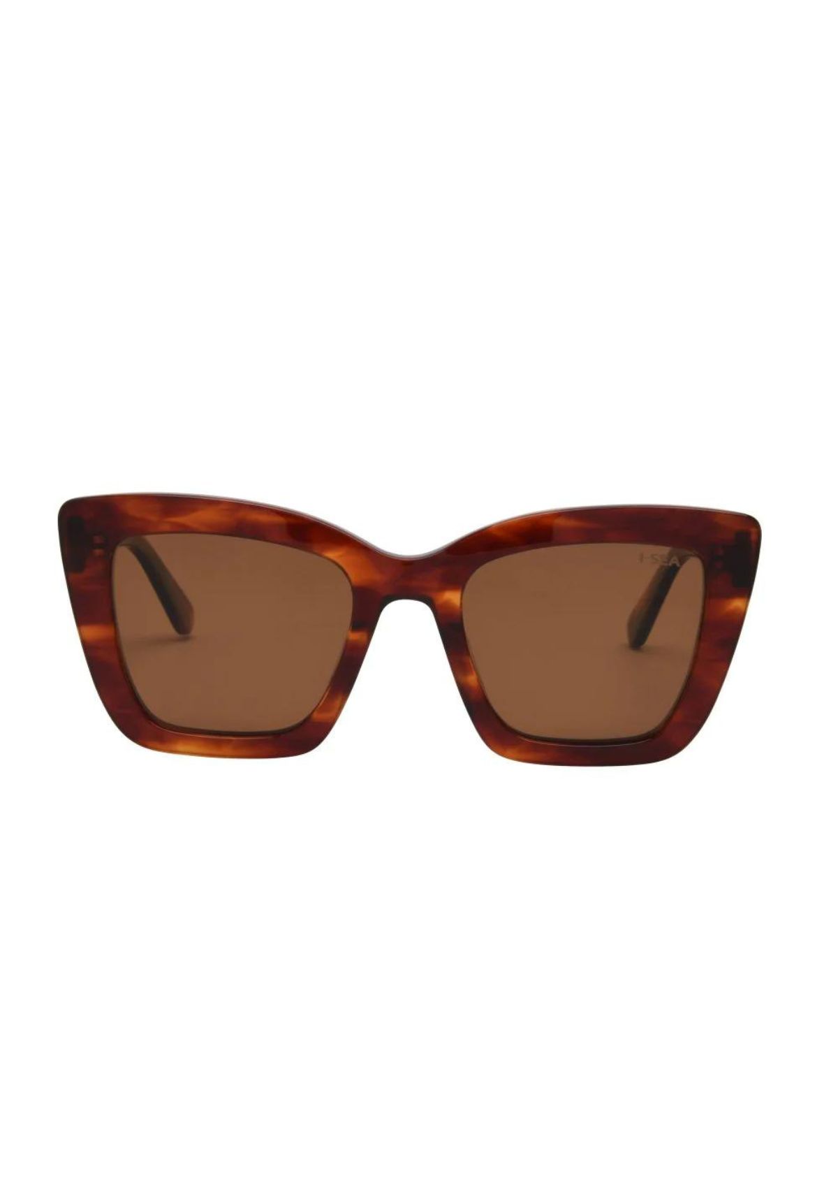 Harper Polarized Sunglasses - Amber Brown -ISEA- Ruby Jane-