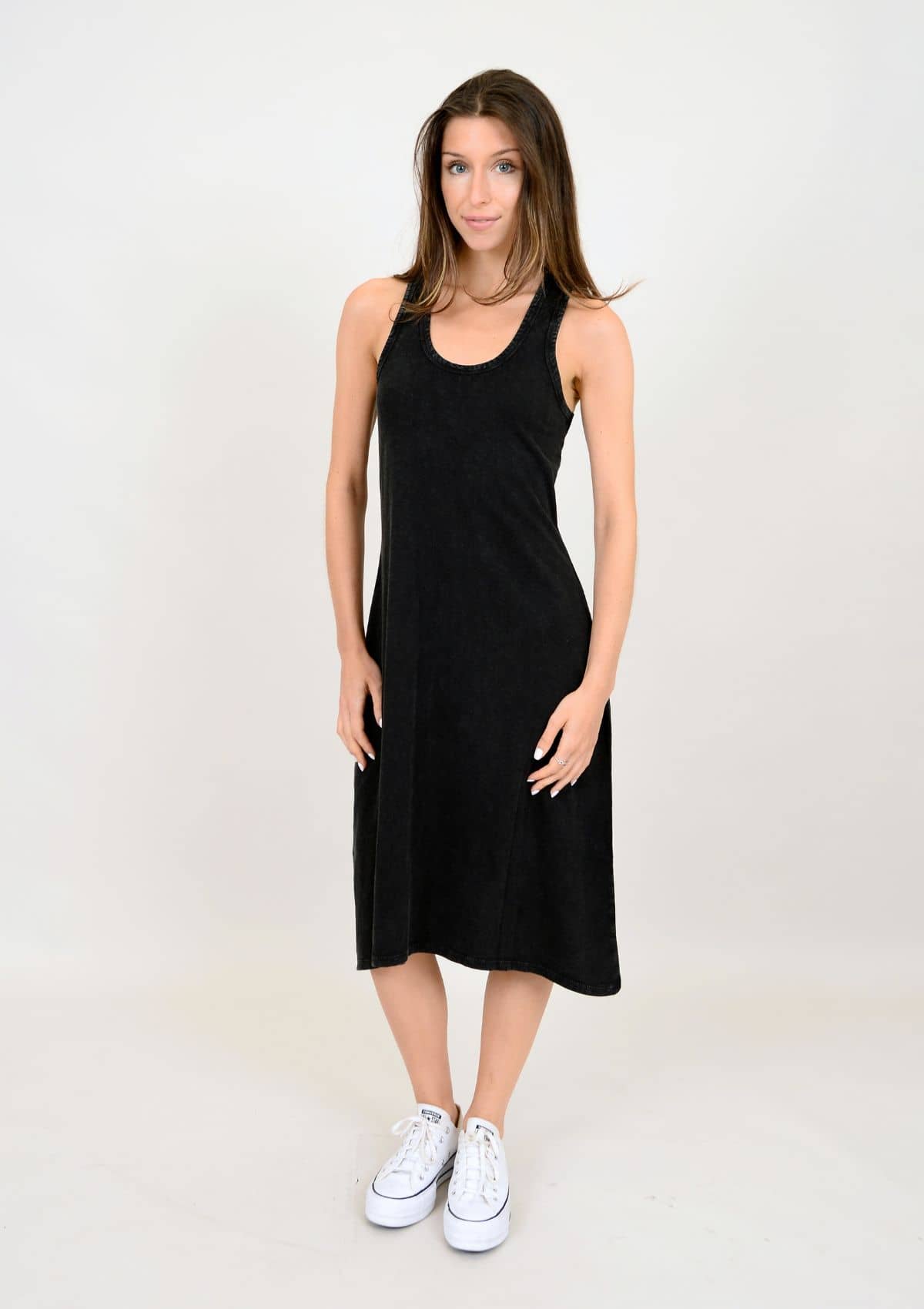 Black handkerchief dress online