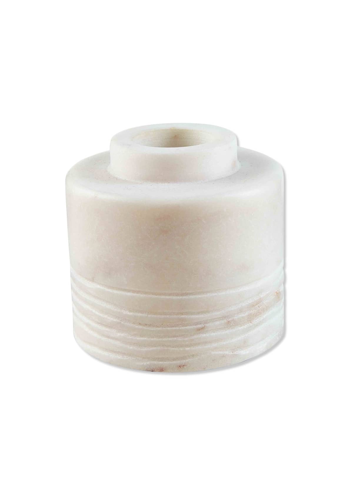 Horizontal Stripe Marble Vase -Mud Pie / One Coas- Ruby Jane-
