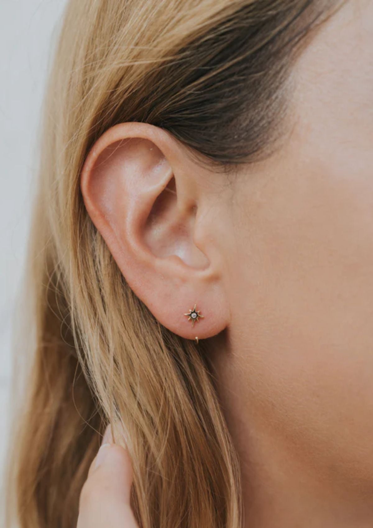 Icon Huggies Earring - Star -JaxKelly- Ruby Jane-