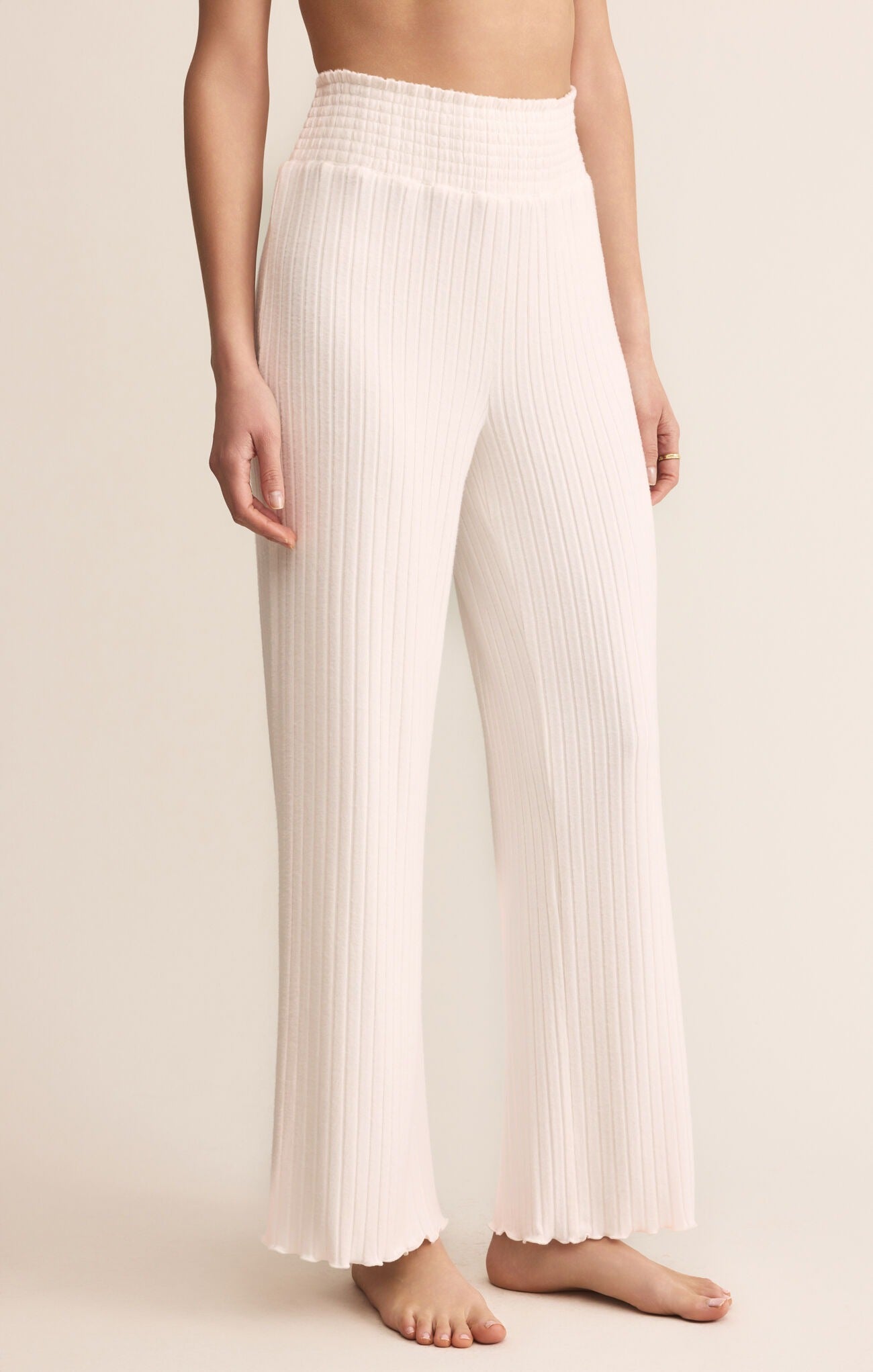 Dawn Smocked Rib Pant