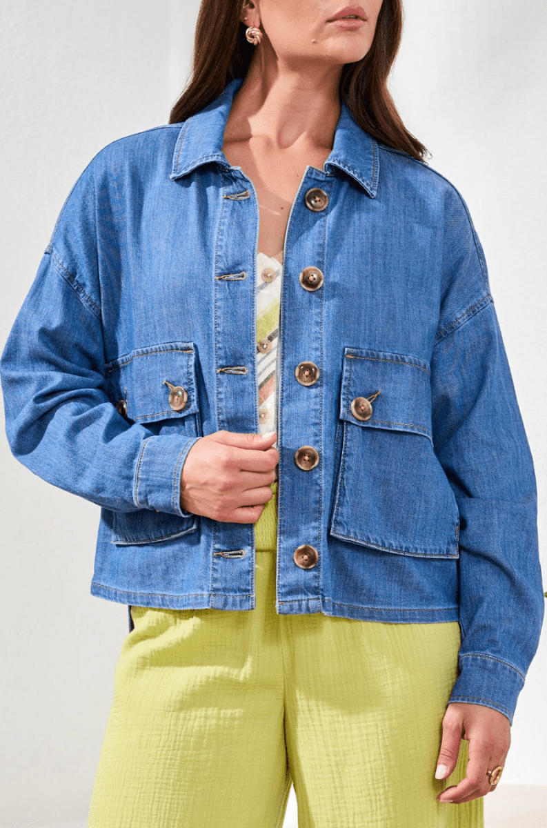 Denim - Denim Jacket - Denim Jackets - Ruby Jane & Valleygirl Boutique.