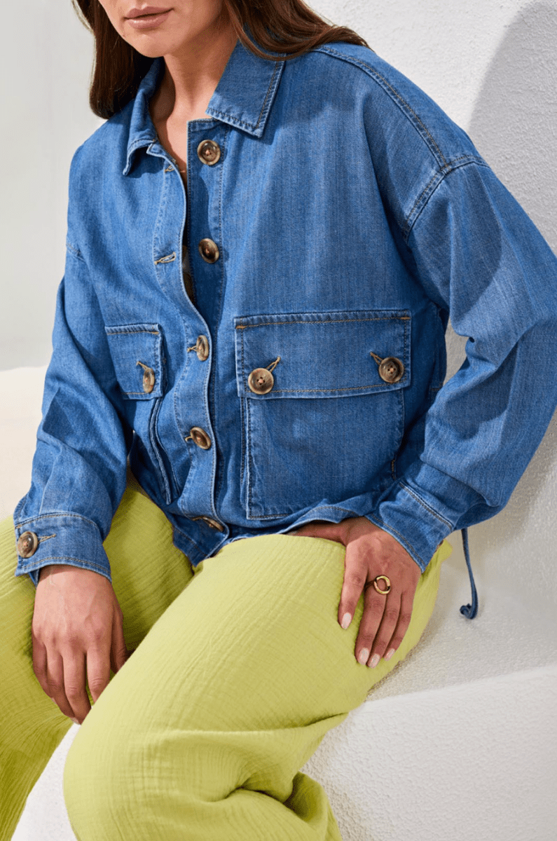 Denim - Denim Jacket - Denim Jackets - Ruby Jane & Valleygirl Boutique.