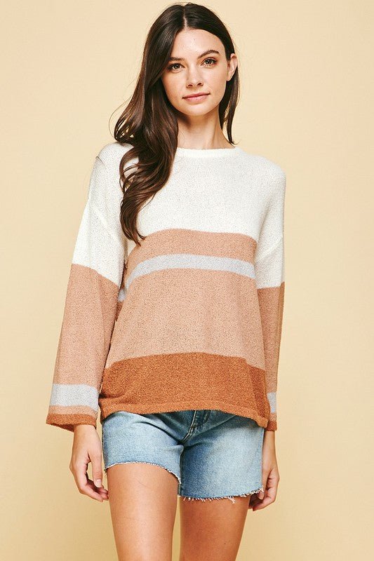 Katia Colorblock Sweater -PINCH- Ruby Jane-