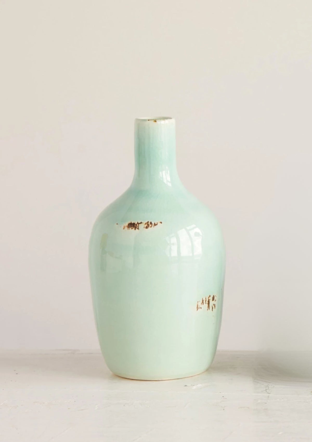 Large Bottle-Shaped Terra Cotta Pot -Creative Co-op- Ruby Jane-