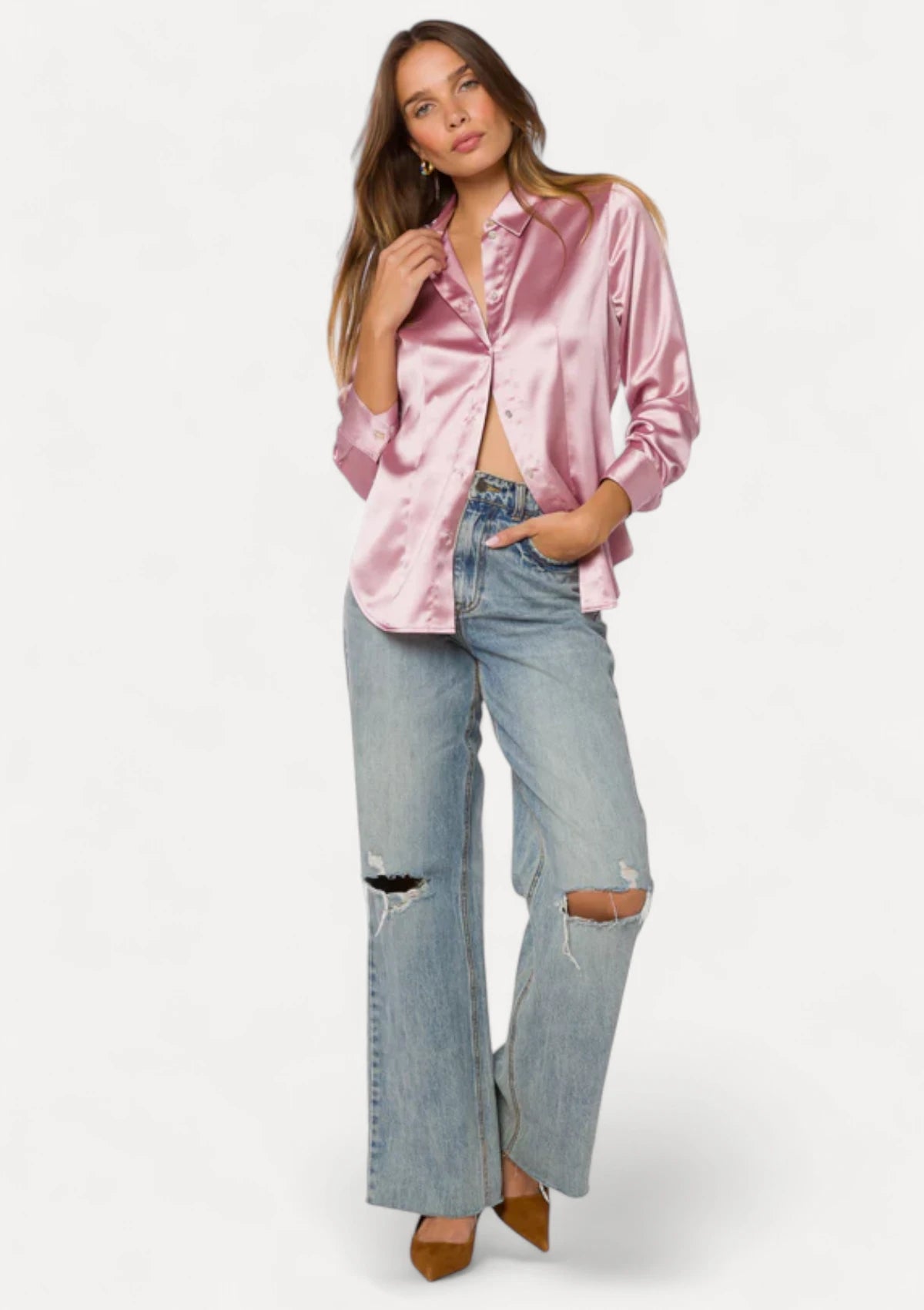 Blouses - Buttondown Shirts - clothing - Ruby Jane & Valleygirl Boutique.