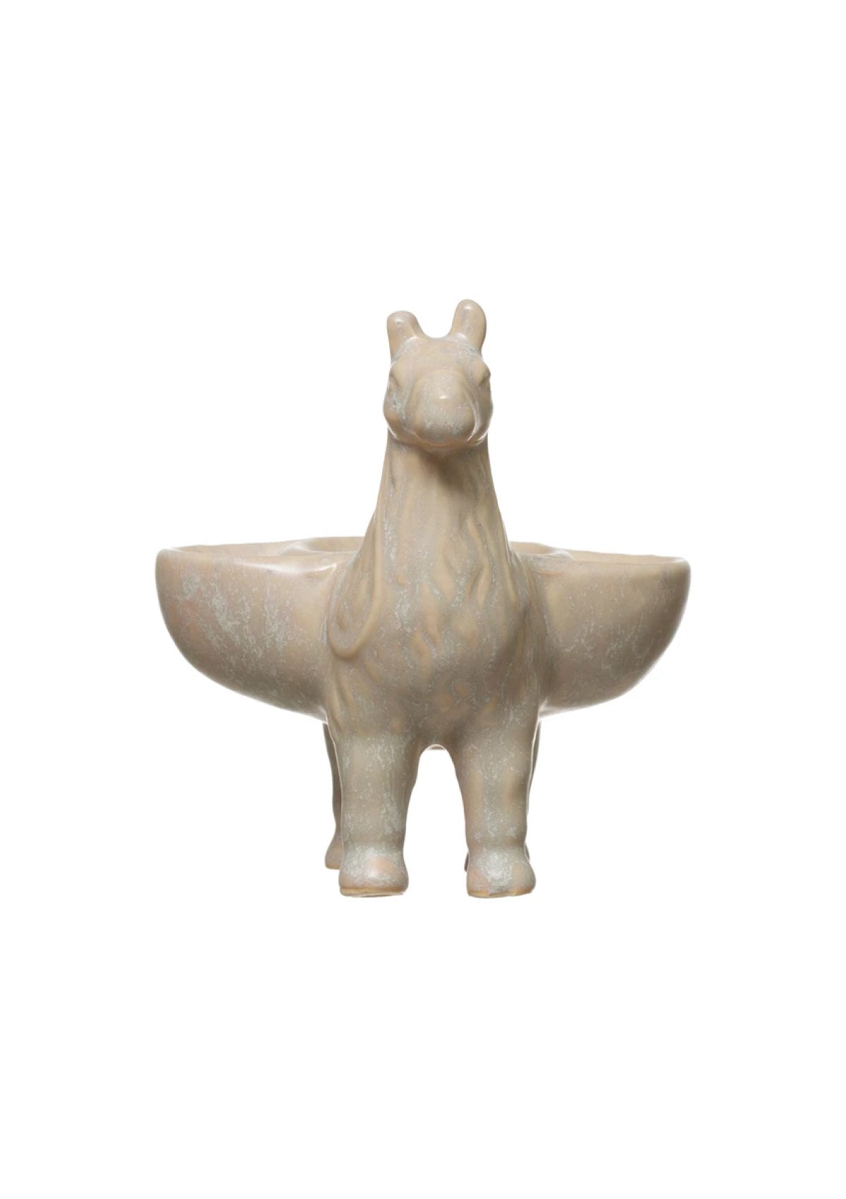 Llama Stoneware Standing Dish -Creative Co-op- Ruby Jane-