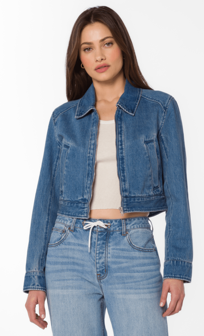 Denim - Denim Jacket - Denim Jackets - Ruby Jane & Valleygirl Boutique.