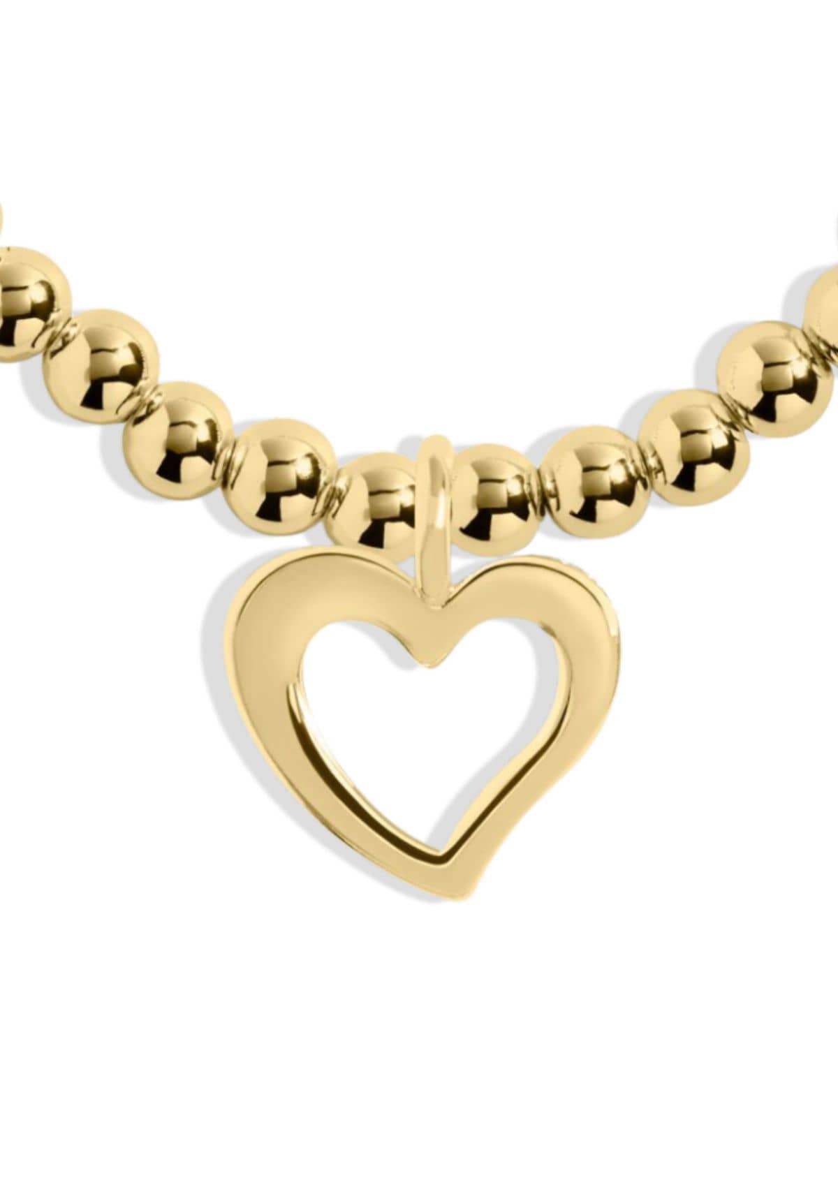 "Love You Mom" Gold Stretch Bracelet -A Littles & CO- Ruby Jane-