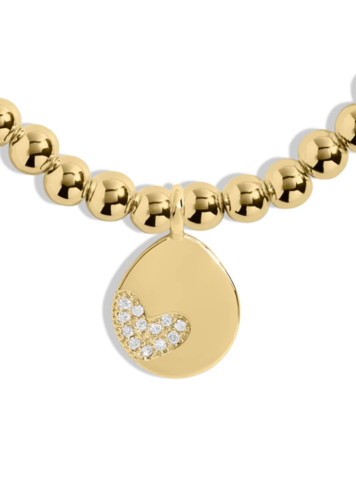 "Lucky To Have A Mom Like You" Gold Bracelet -A Littles & CO- Ruby Jane-