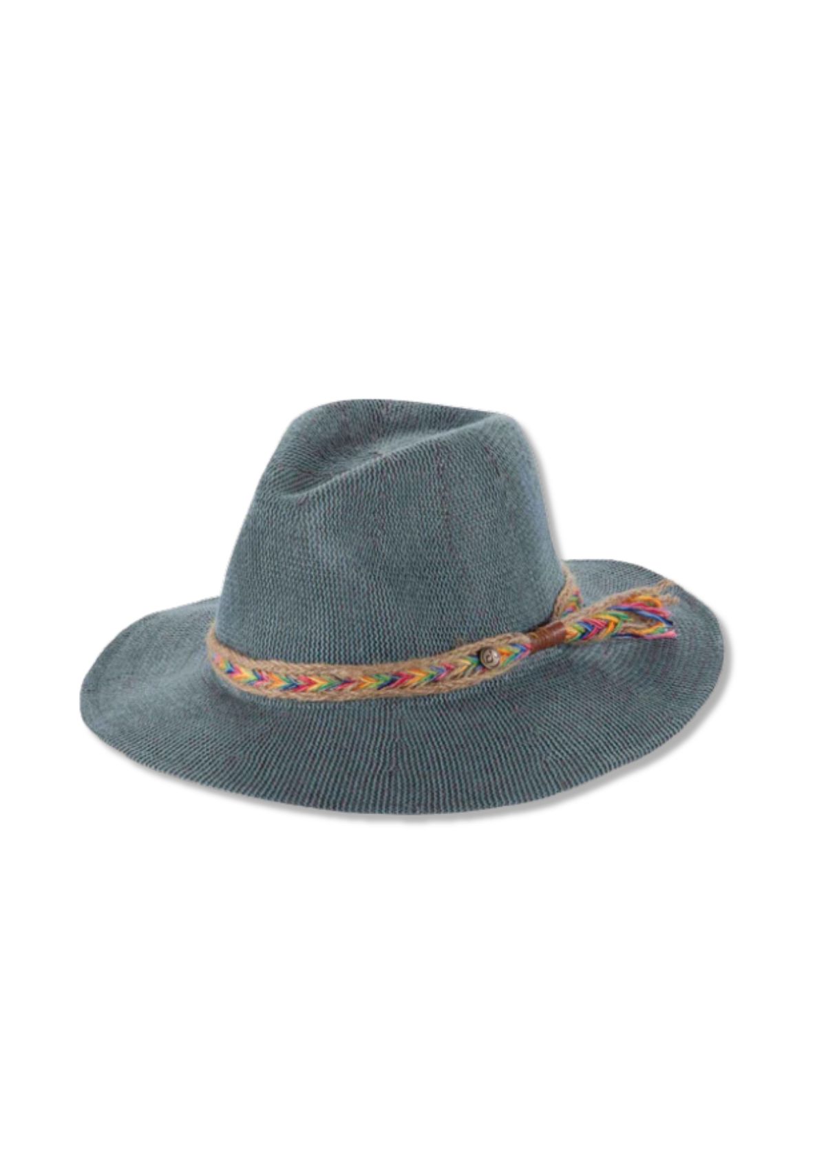 Luka Lightweight Hat with Wide Brim - Denim -Pistil /Fox River/ FTP Designs / Isotoner / Totes- Ruby Jane-