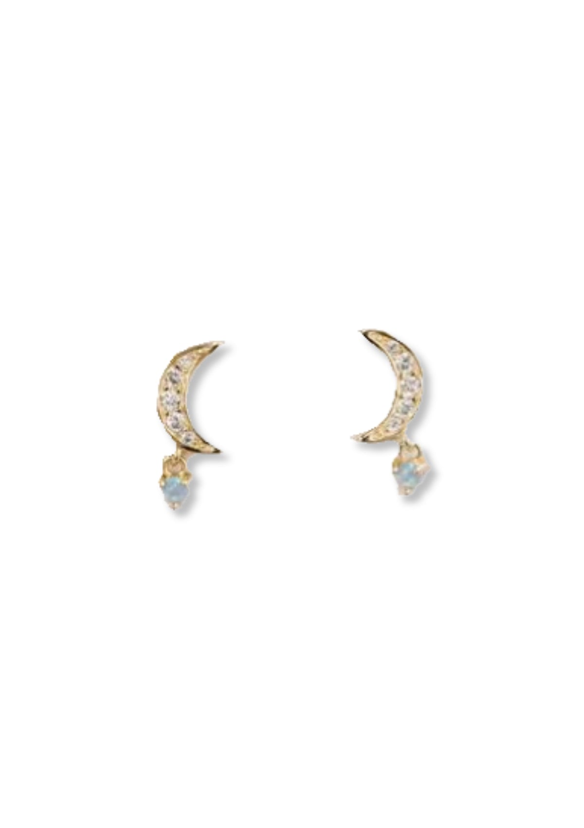 Moon Drop-Opal Earring -JaxKelly- Ruby Jane-