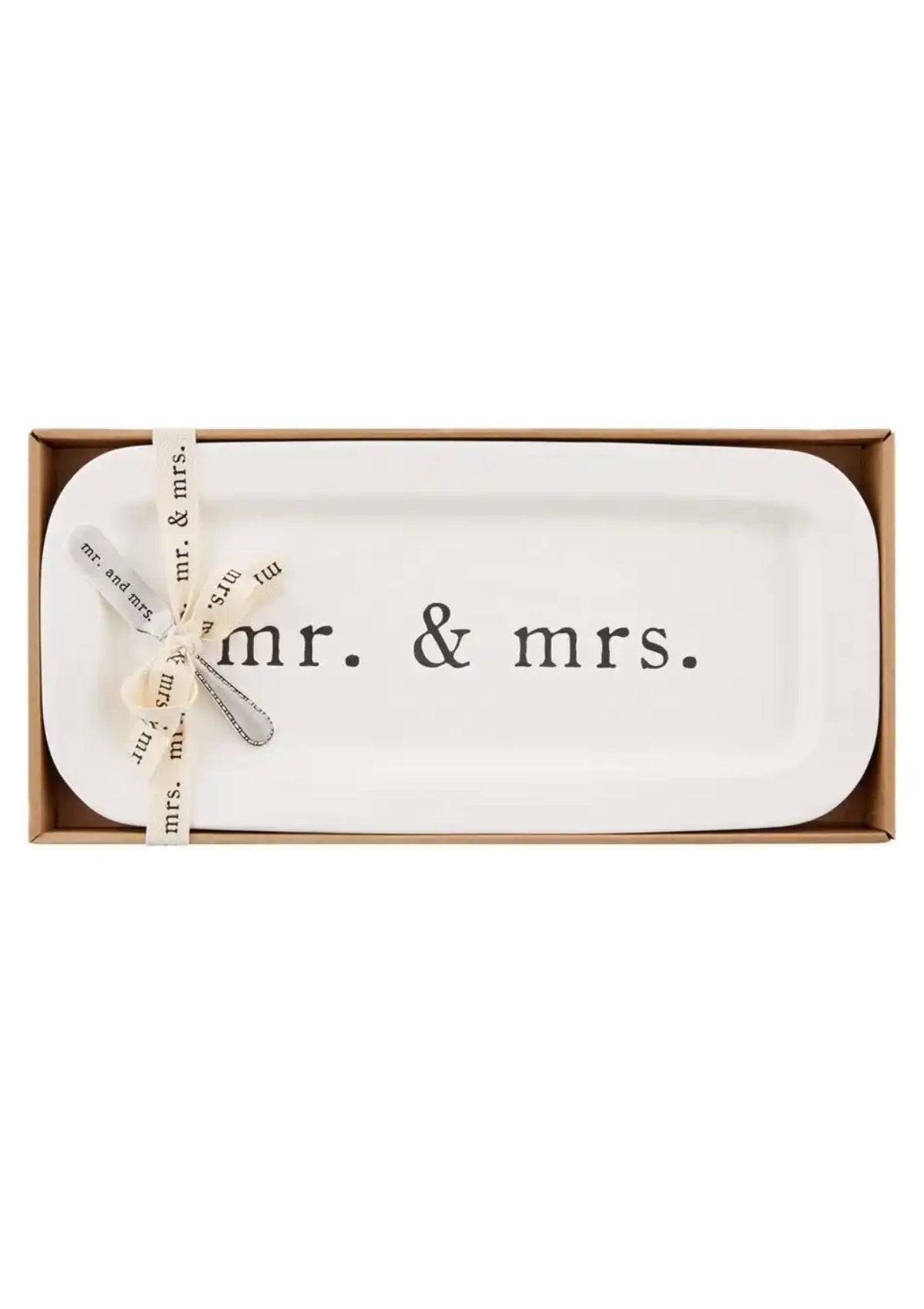 Mr & Mrs Hostess Set -Mud Pie / One Coas- Ruby Jane-