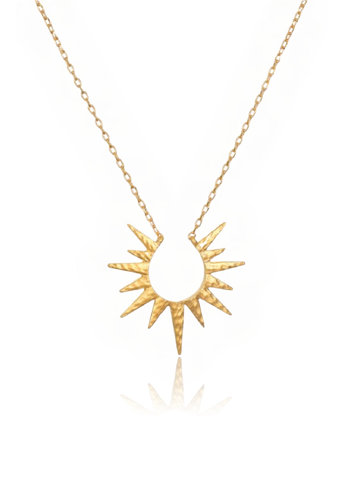 North Star Burst Necklace, 16" -Satya Jewelry- Ruby Jane-