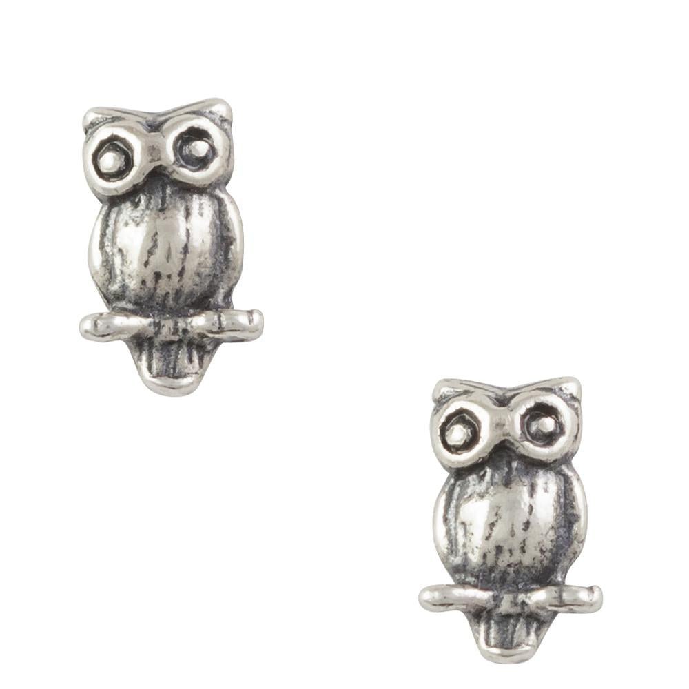 Owl Post Earrings -Tomas- Ruby Jane-