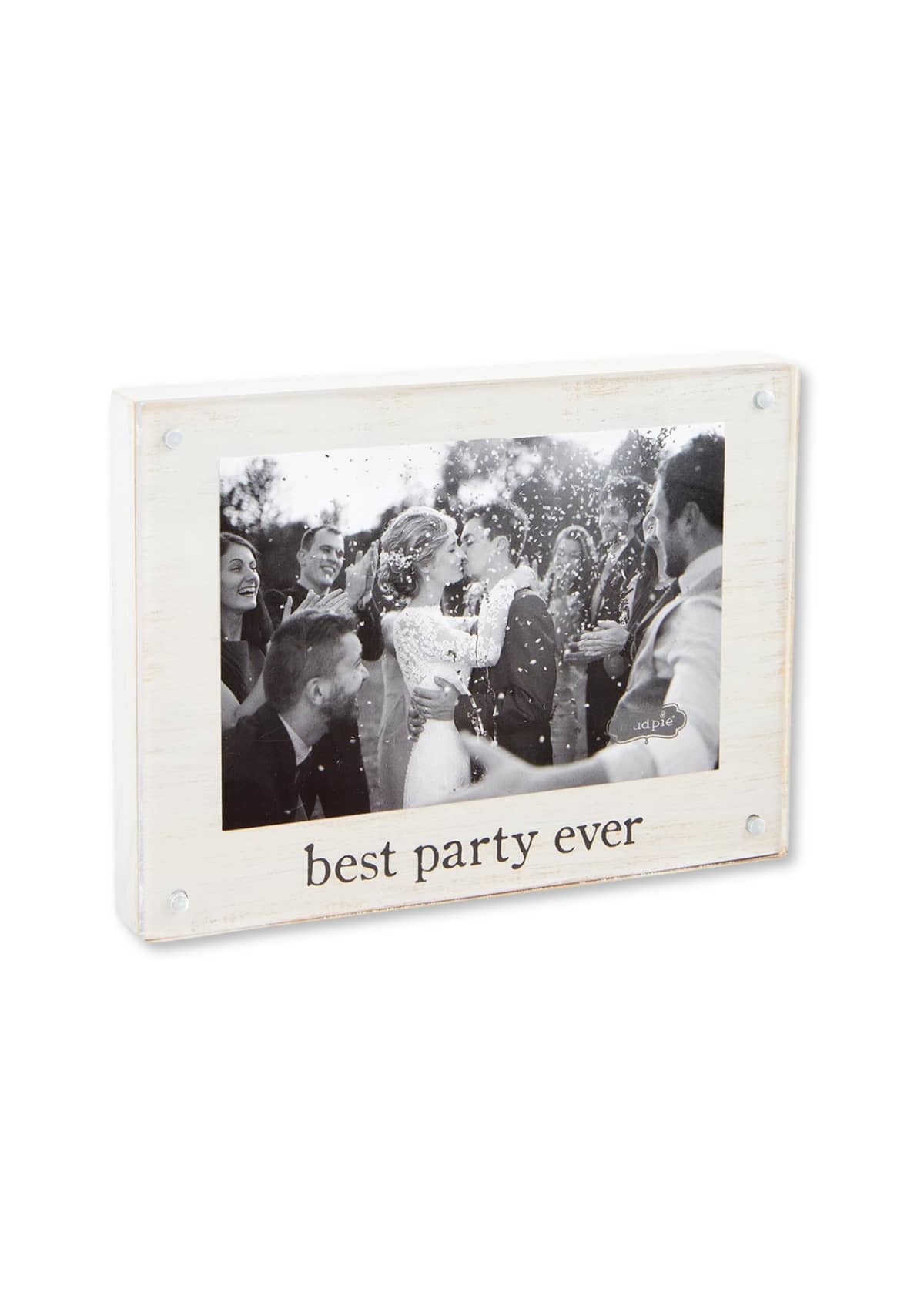 Party Acrylic Wood Frame -Mud Pie / One Coas- Ruby Jane-