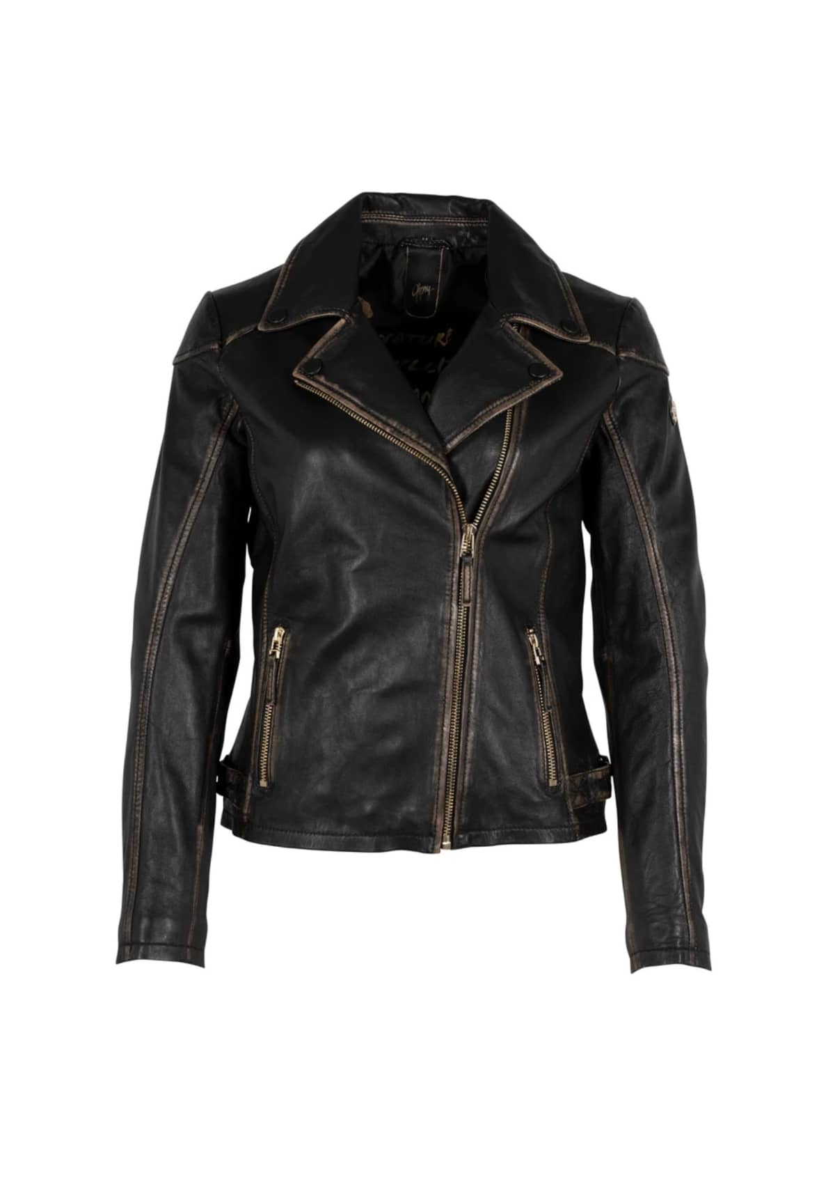 Peggie Leather Jacket -Mauritius GmbH Int. Fashion- Ruby Jane-