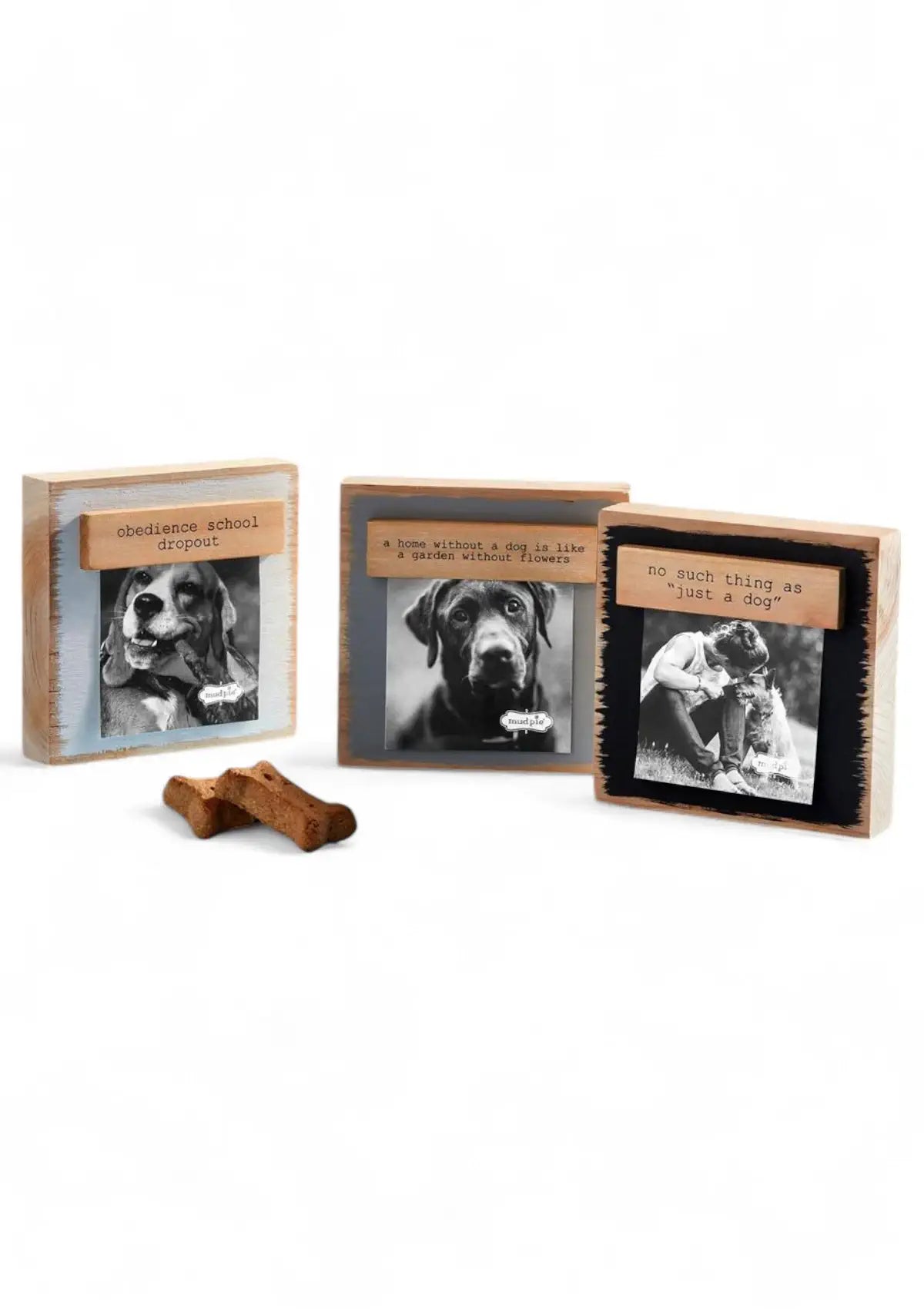 Dog picture frames at Ruby Jane & Valleygirl Boutique.