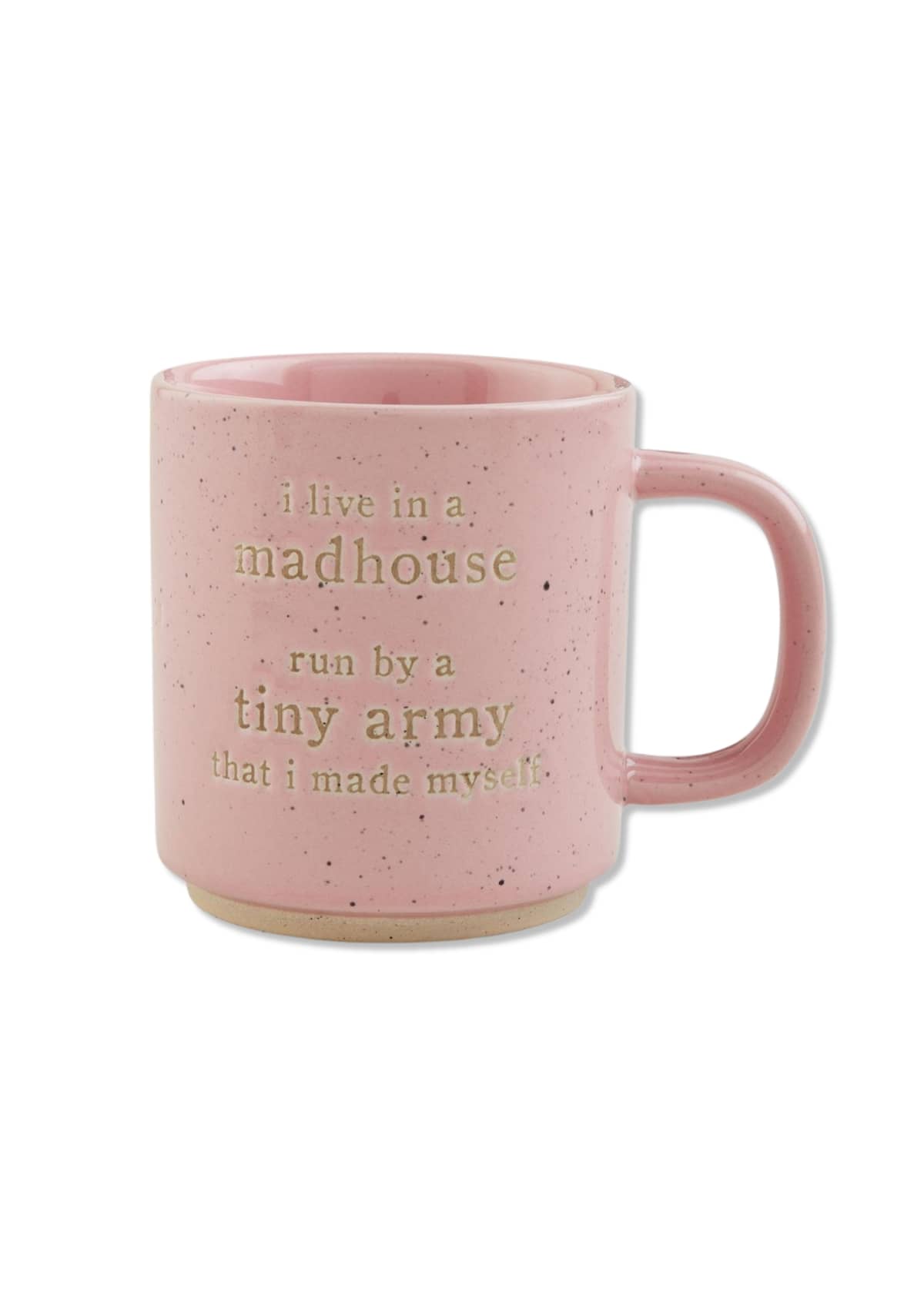 Pink Funny Mom Mug -Mud Pie / One Coas- Ruby Jane-