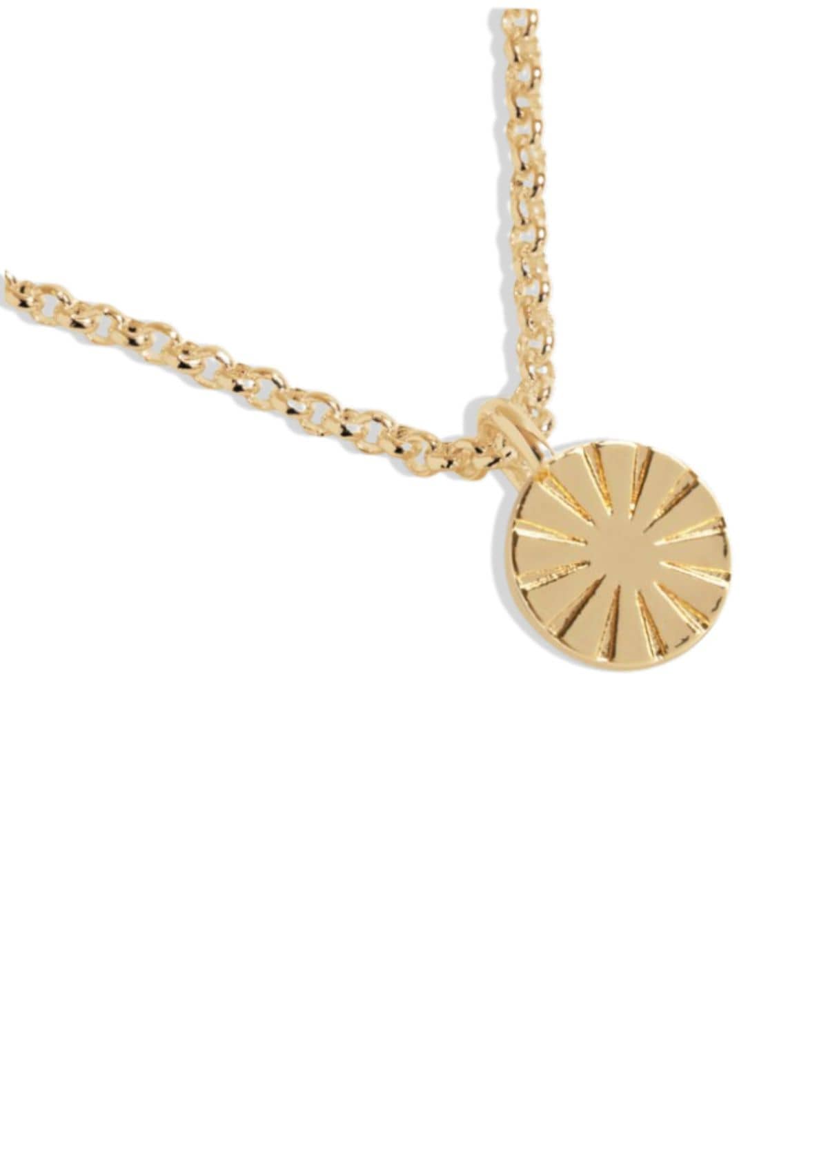 "Ray Of Sunshine" Gold Necklace -A Littles & CO- Ruby Jane-