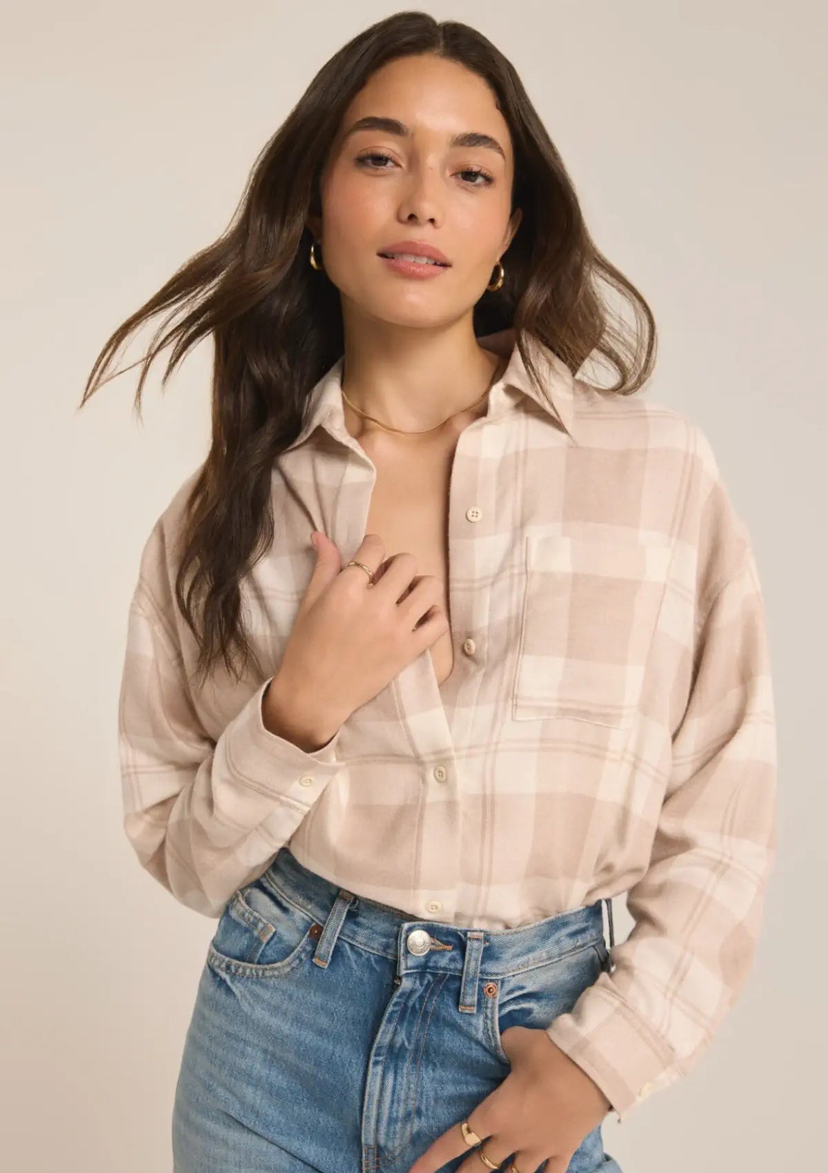 Plaid Buttondown Shirts mountain chic clothing at Ruby Jane & valleygirl.