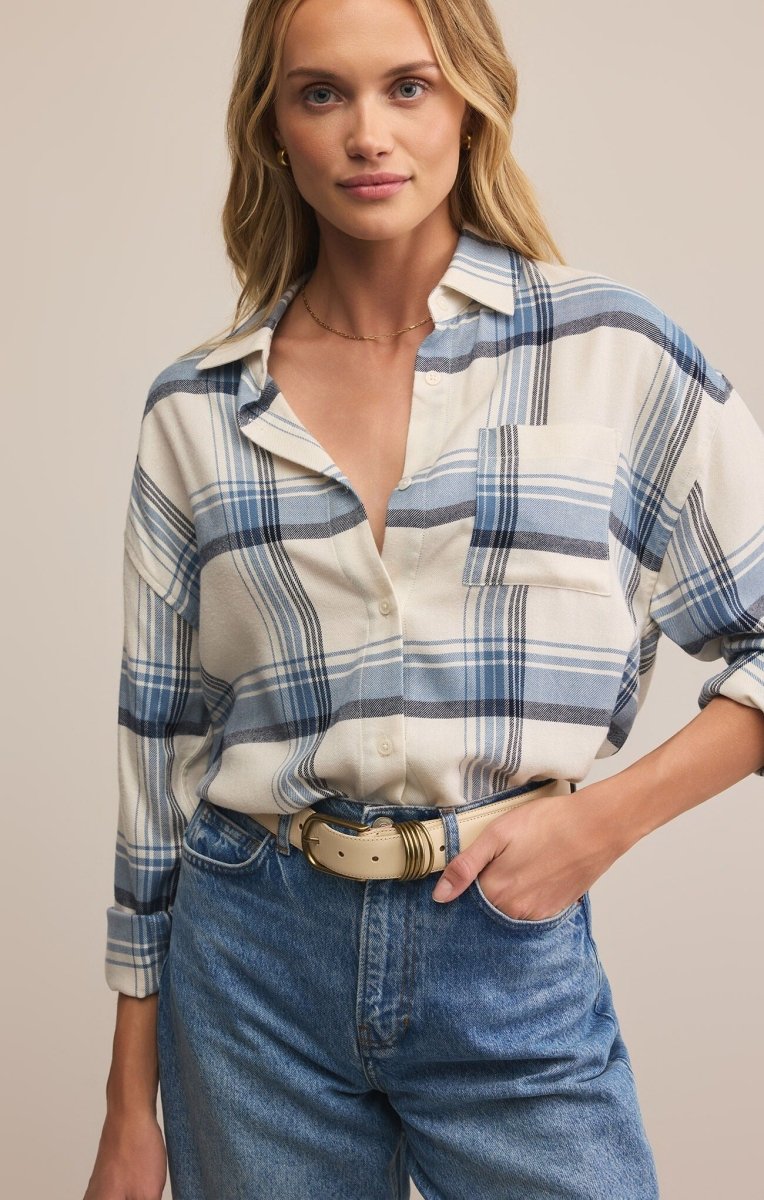 Button - Up - Button - Ups - Casual Tops - Ruby Jane & Valleygirl Boutique.