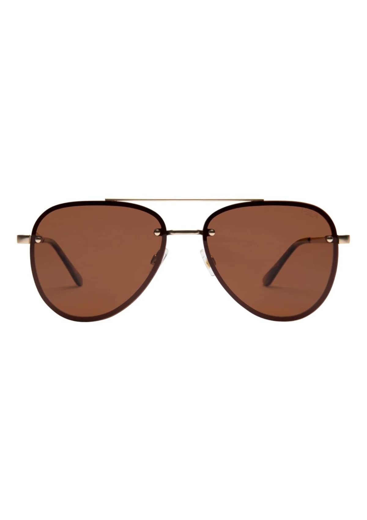 River Polarized Sunglasses - Gold Brown -ISEA- Ruby Jane-