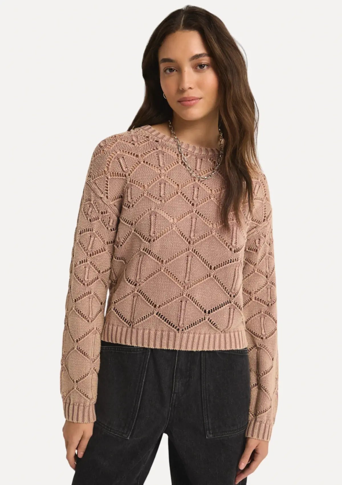 Rossio Pullover Sweater - Latte