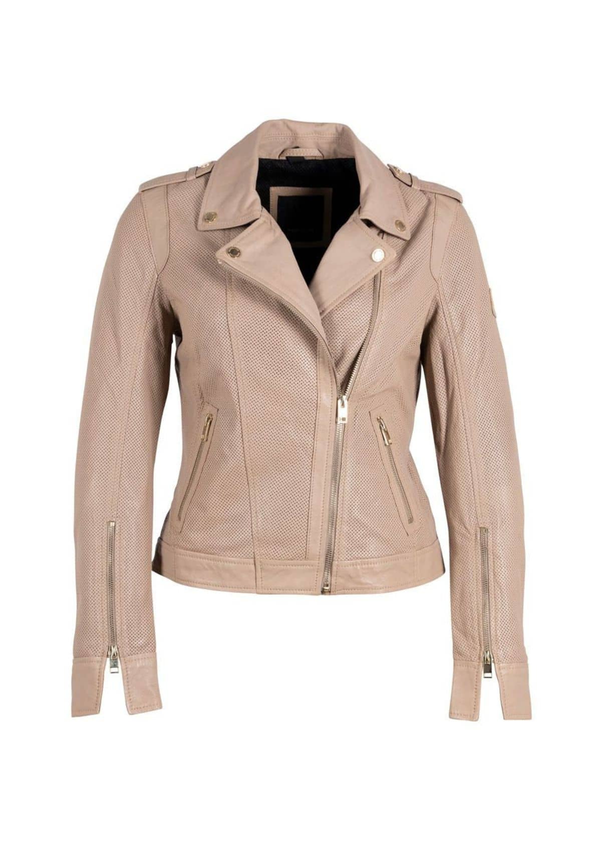 Sinta Moto Jacket - Sand -CHR / Mauritius GmbH Int. Fashion- Ruby Jane-