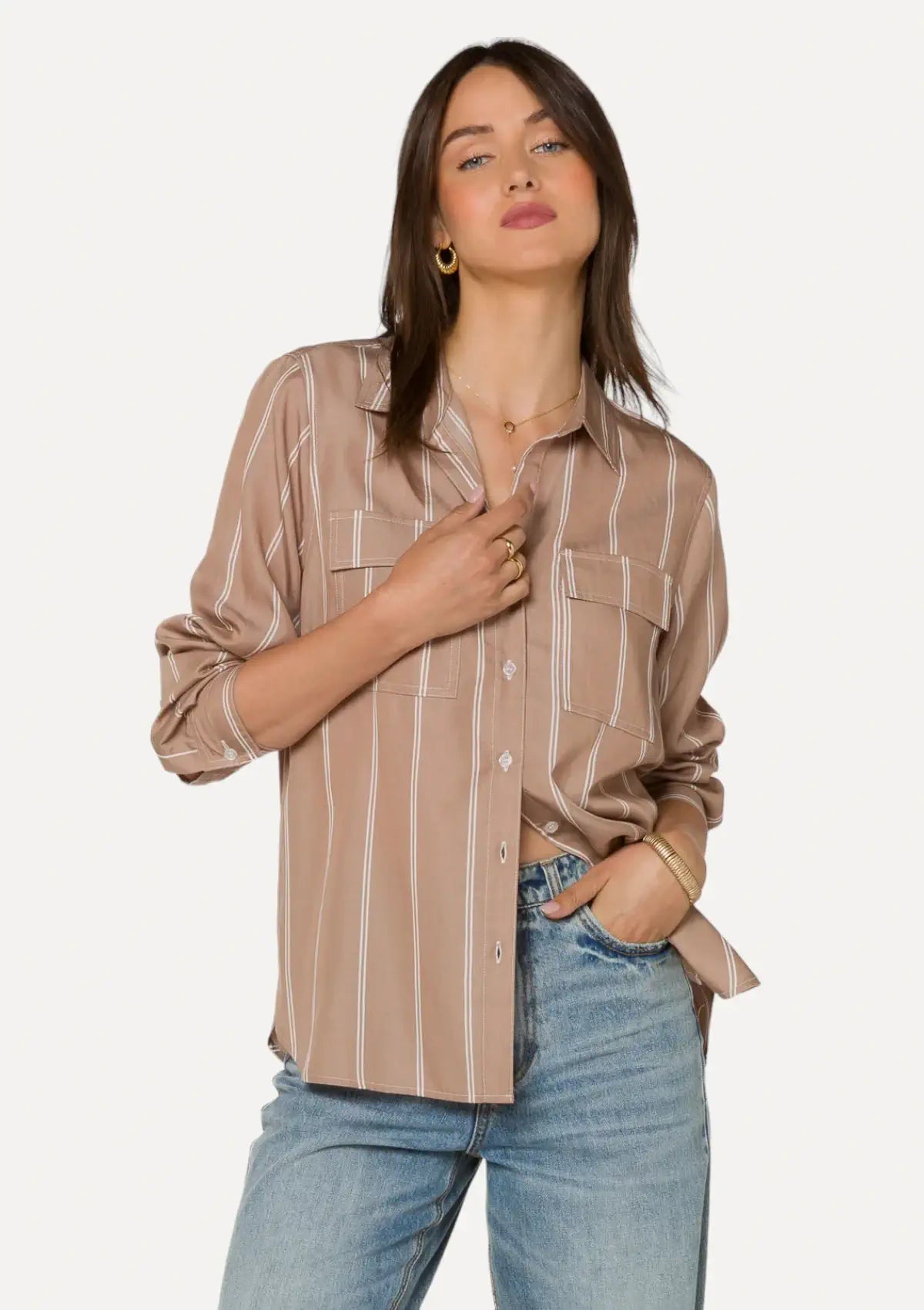 Buttondown Shirts - Casual Tops - clothing - Ruby Jane.