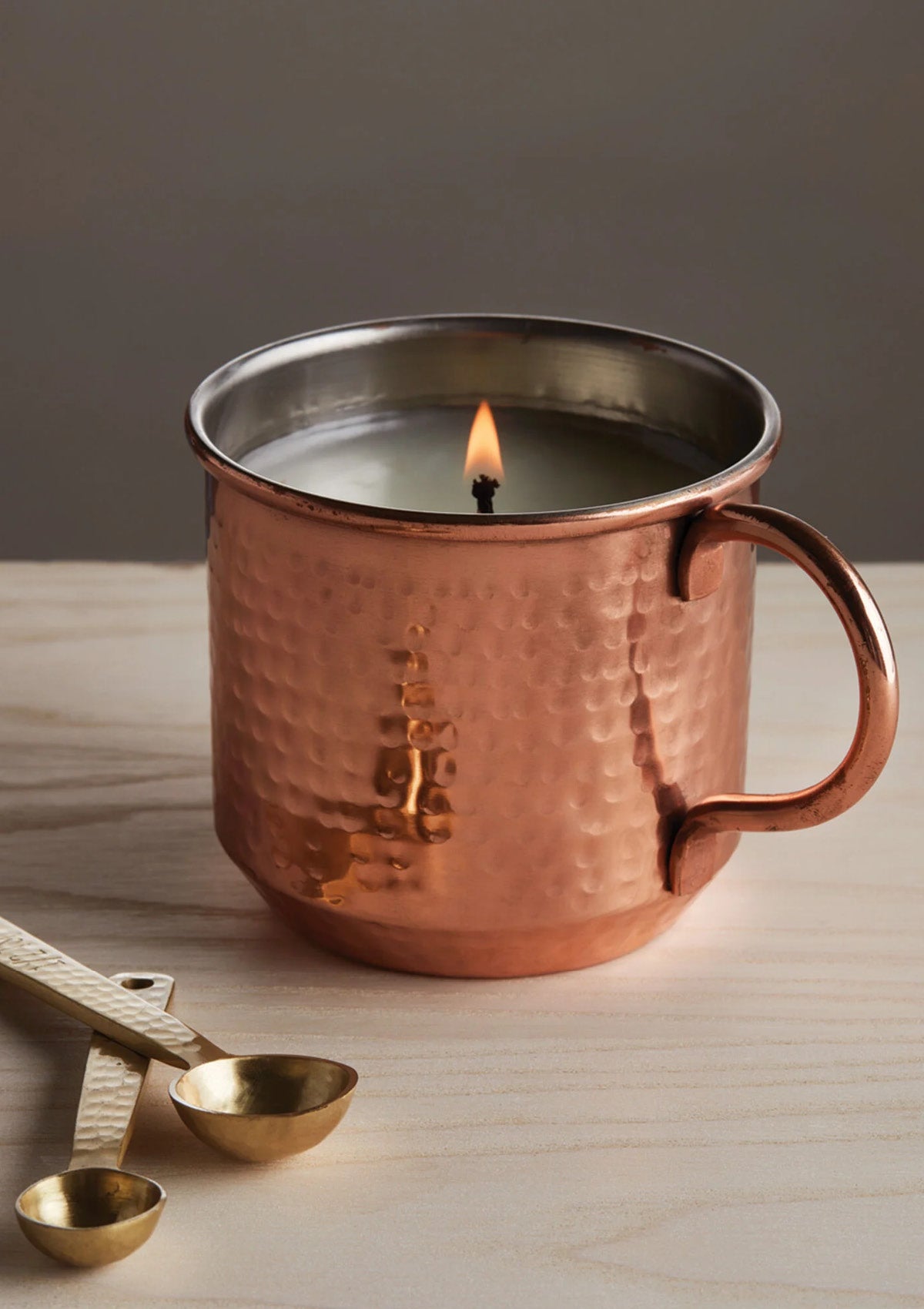 Simmered Cider Copper Mug Candle