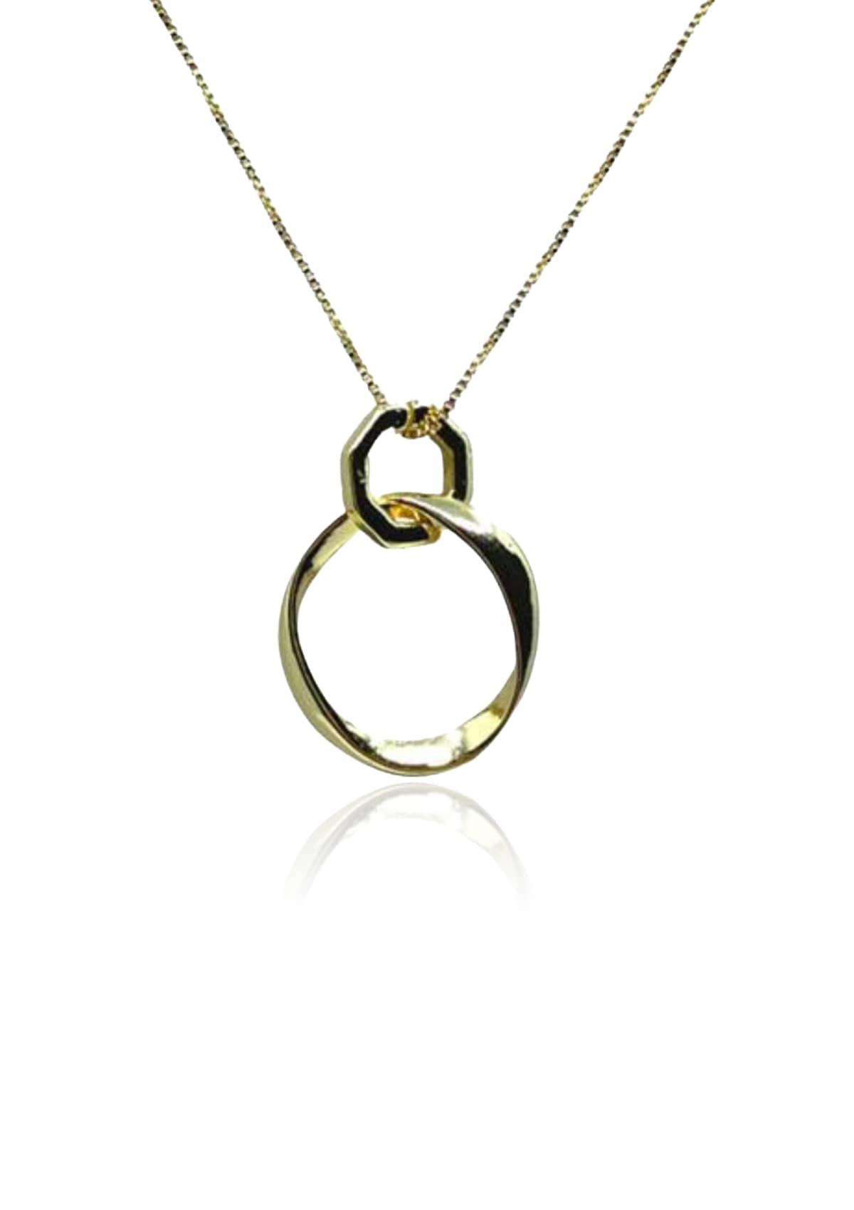 Twist Link Chain Necklace -Athena Designs- Ruby Jane-