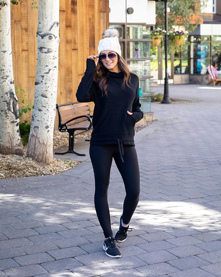 Winter Weight Black Leggings -Grace and Lace- Ruby Jane-