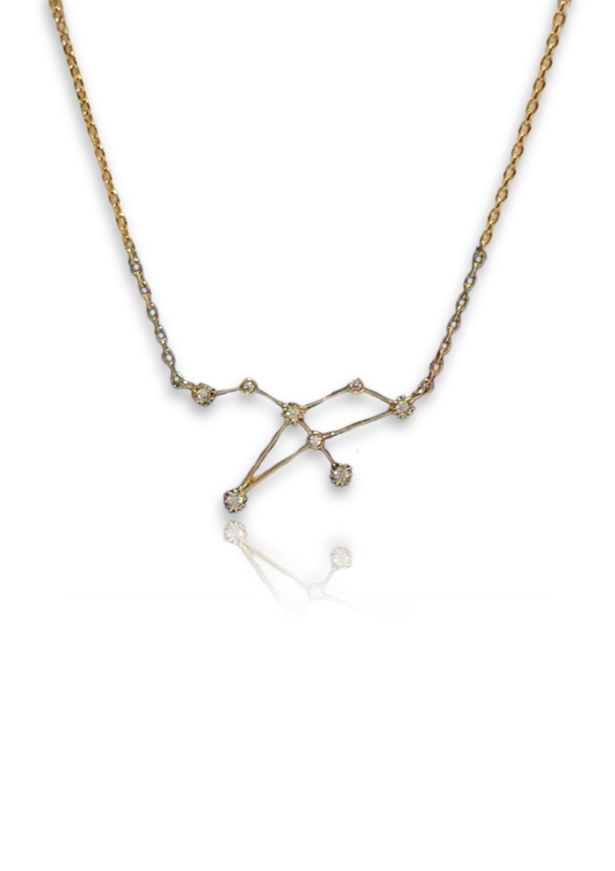 Zodiac Constellation Necklace - Leo -TAI Jewelry- Ruby Jane-