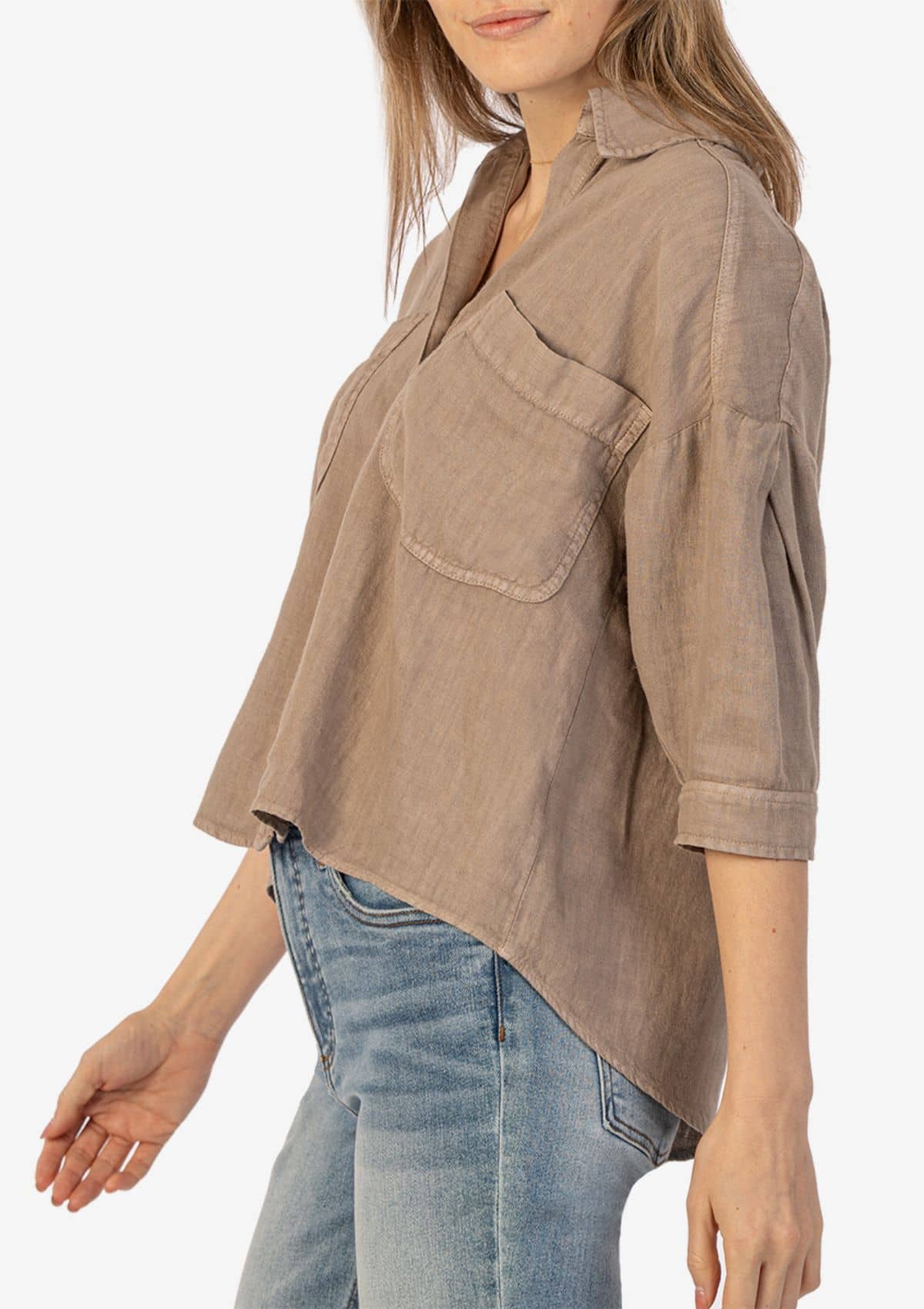 Buttondown Shirts-Casual Tops-Clothing-Ruby Jane.