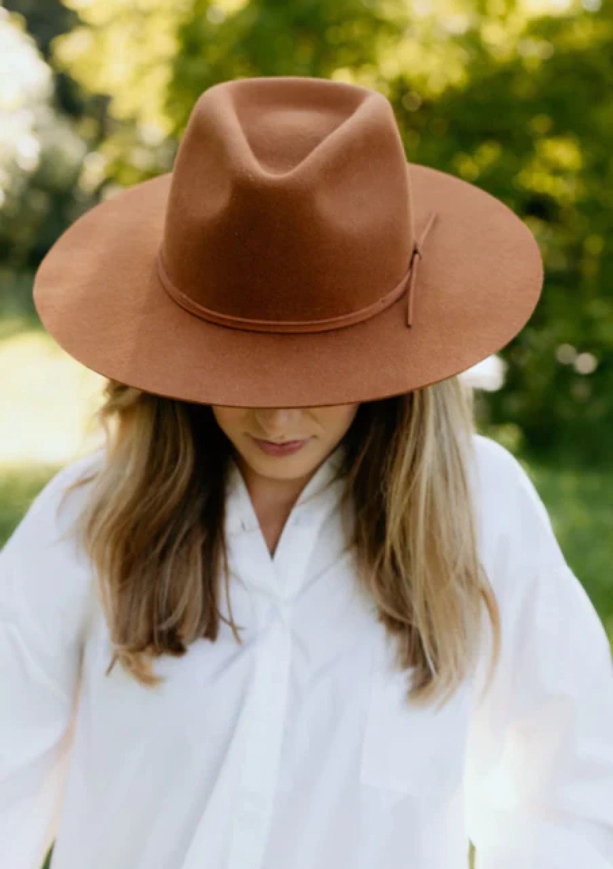 Shea Hat in Brown