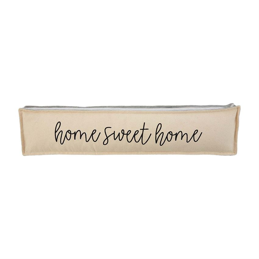 "Home Sweet Home" Long Pillow