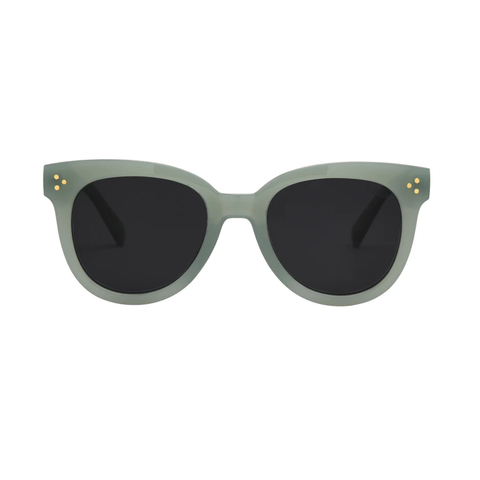 Cleo Smoke Polarized Lenses Sunglasses