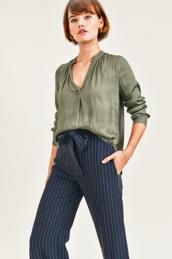 Lindsey Blouse, Olive