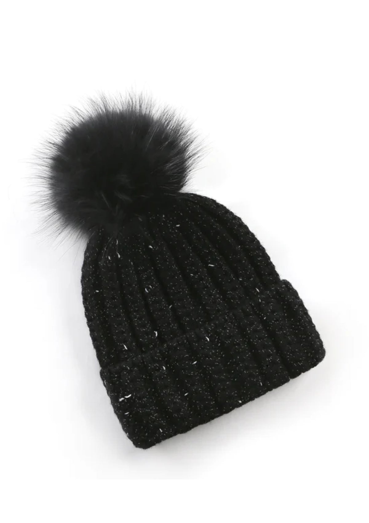 Real Fur Black "The Colorado" Hat